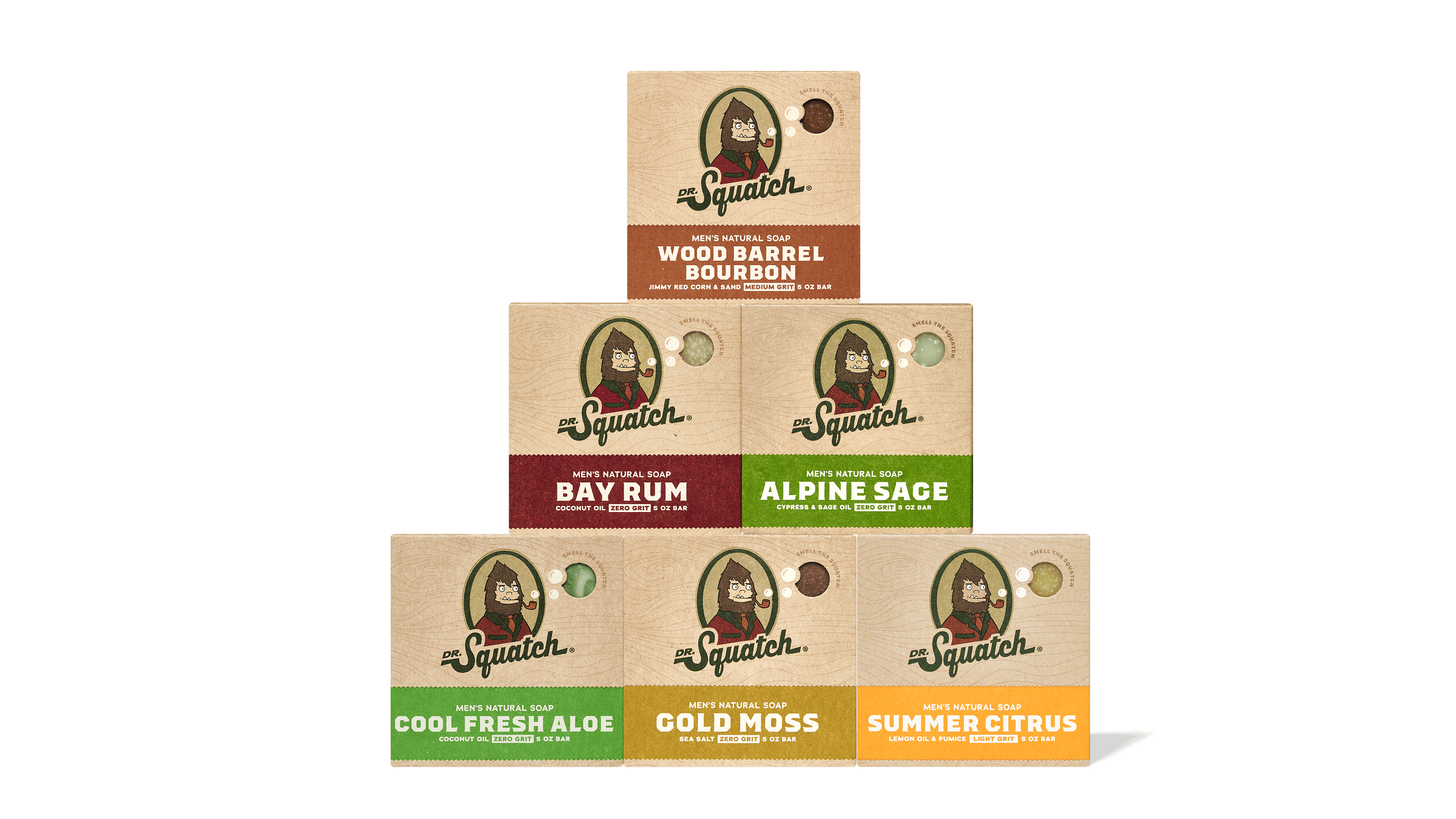 Dr. Squatch 6-pack, Bar Soap gift set — product photo 1 of 6