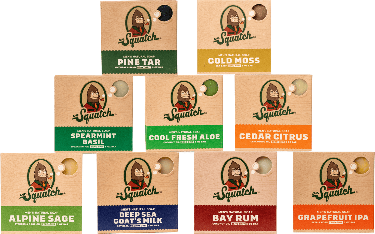 Dr. Squatch Soap Subscription - 9 Bars bar soap package