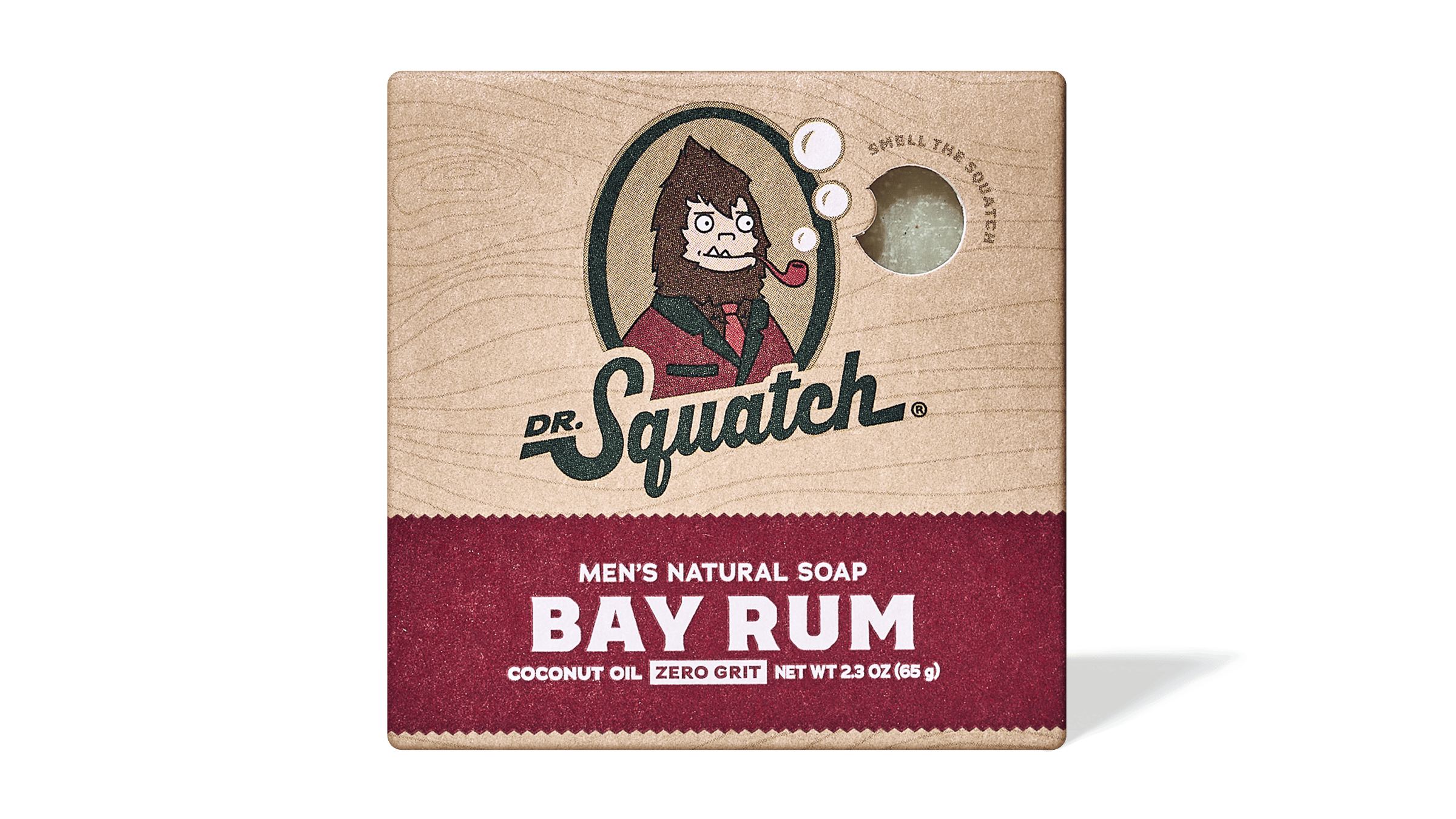 Dr. Squatch Bay Rum Mini bar soap — product photo 1 of 2