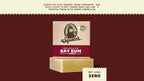 Brand and ingredient story panel for Dr. Squatch Bay Rum bar soap