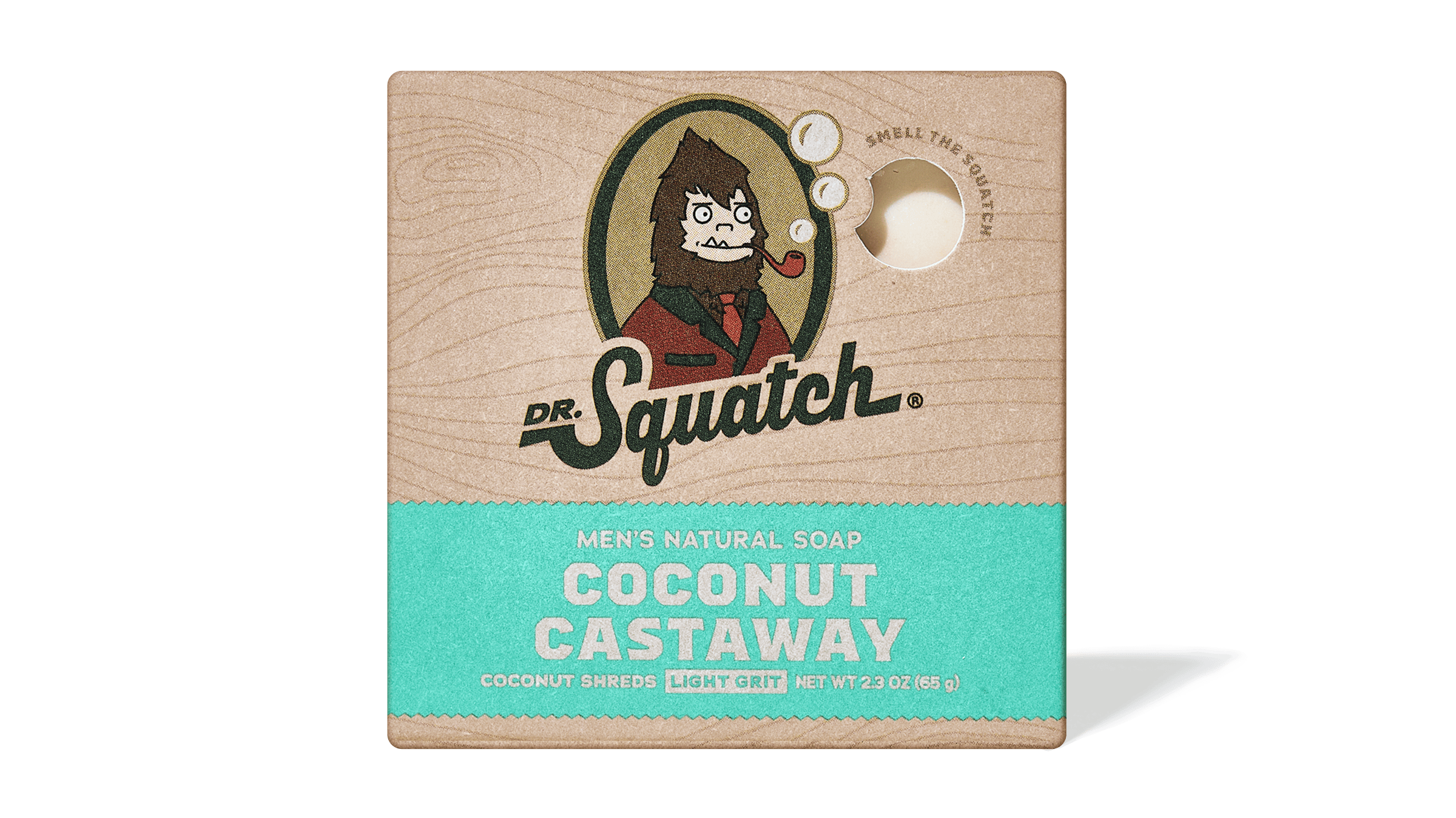 Dr. Squatch Coconut Castaway Mini bar soap — product photo 1 of 3