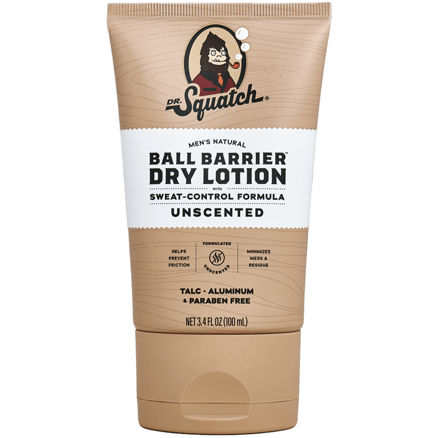 Dr. Squatch Ball Barrier Dry Lotion Subscription ball care product package