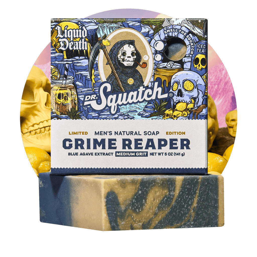 Dr. Squatch Grime Reaper bar soap — product photo 1 of 6