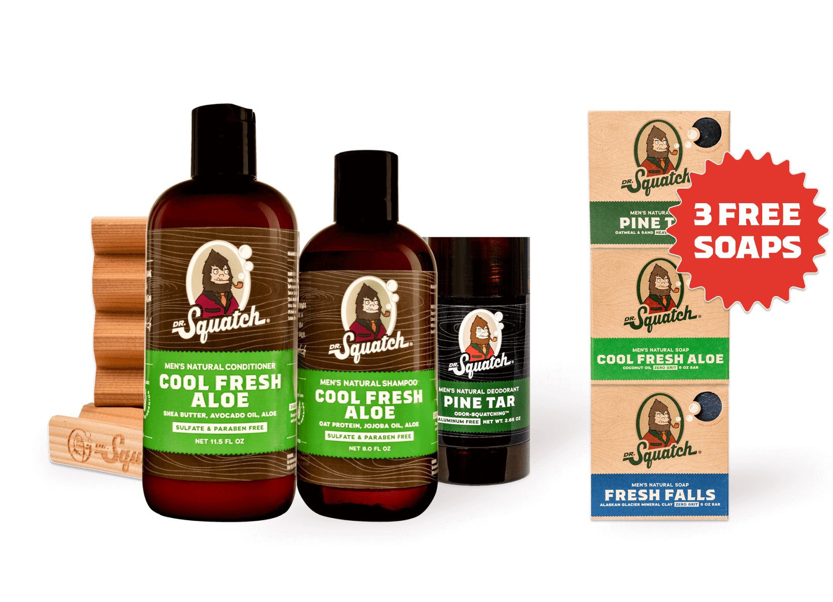 Dr. Squatch Starter Suave Bundle — product photo 1 of 5