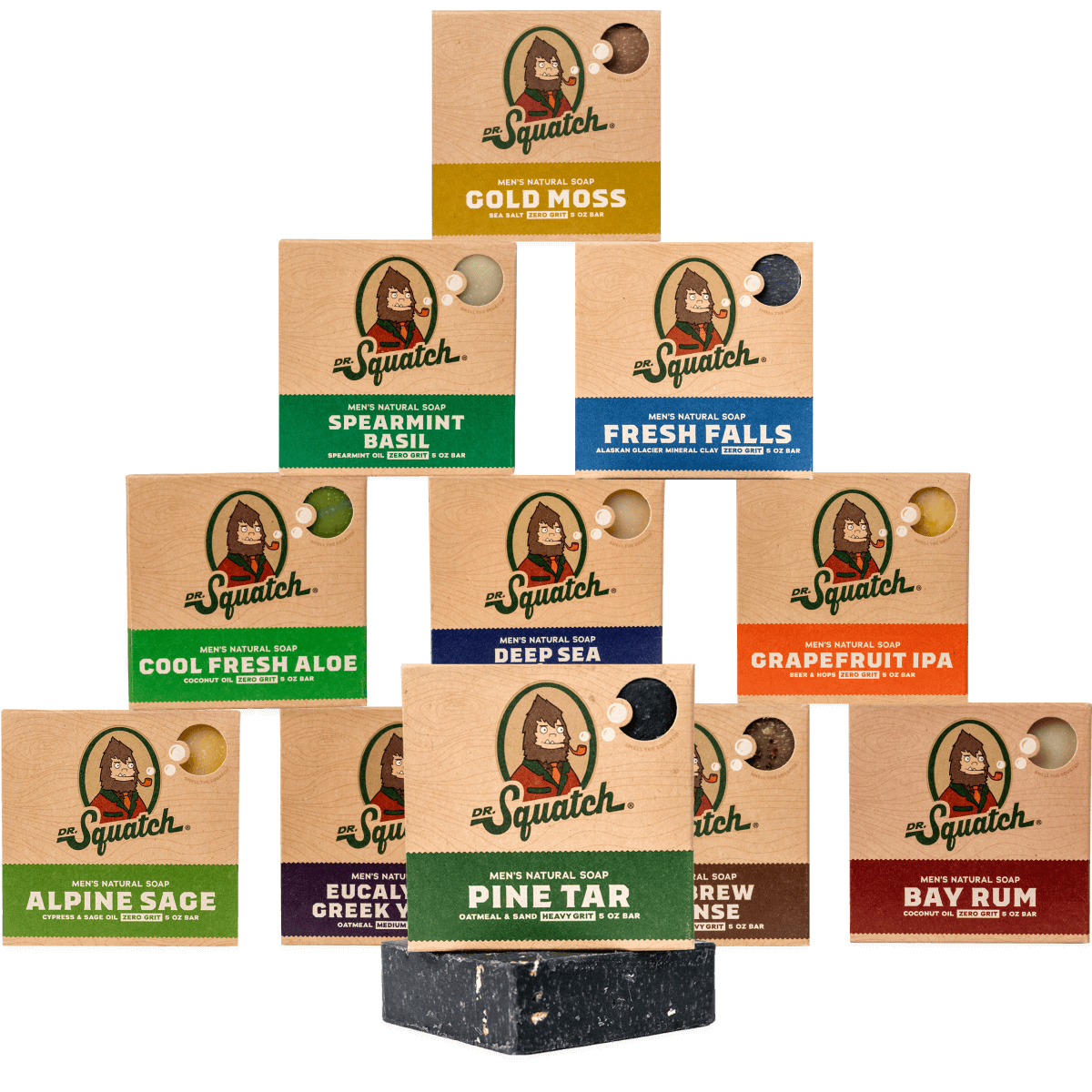 Dr. Squatch Soap Subscription - 11 Bars bar soap package