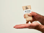 Dr. Squatch product being used